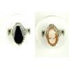 Image 1 : Antique FLIP RING Black Onyx w  CAMEO #997152