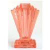 Image 1 : Bagley Pink Depression Glass Grantham Vase no2 #997332