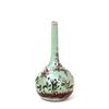 Image 1 : Old Japanese Celadon Imari Vase Relief Flower #997624