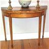 Image 1 : Satinwood Game Table  Irish Hepplewhite #1008779