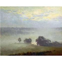 "Morning Fog" - Russian traditions school #1008922