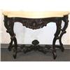 Image 1 : Rococo Marble Top Console Table - Victorian #1009070
