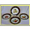 Image 1 : SIGNED SEVRES PORCELAIN PLATES H-PAINTED FRUIT #1009698