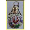 Image 1 : HP ENAMEL PERFUME BOTTLE CHATELAINE PORTRAIT #1009714