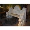 Image 1 : Carrara Marble Bench #1009721