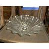 Image 1 : Large Fancy Crystal Platter or Centerpiece.  #1025096