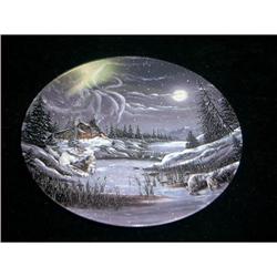 Collector Plate "Two by the night, Two by the #1025201