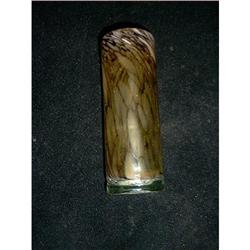 Amber Color Blown Glass Vase #1025255