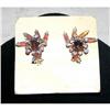  Stunning Vintage Pakula  Rhinestone Earrings #1025566