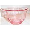 Image 1 : Pink Cambridge Optic Depression Glass Creamer #1025721