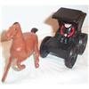 Image 1 : Metal Amish Horse and Buggy Salt and Pepper #1025751