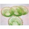 Four Green Sierra Depression Cereal Bowls #1025754