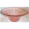 Image 1 : Pink Mayfair, Open Rose  Scalloped Fruit Bowl #1025799