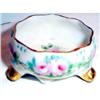 Image 1 : Hand Painted Rose American Belleek Open Salt #1025871