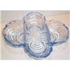 Image 1 : Vintage Caprice Moonlight Blue Depression Glass#1025892