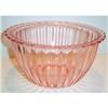 Image 1 : Pink Jennyware Depression Glass Mixing Bowl #1025930