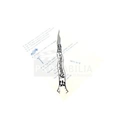 Once Upon a Time - Prop Master's Drawing of Rumple's Cane Prop (2303)