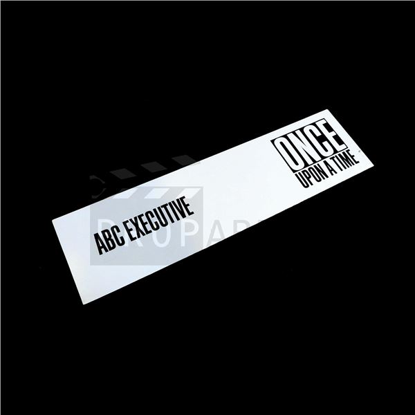Once Upon a Time - Video Village Chair Back Title Card 'ABC EXECUTIVE'