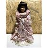 Image 8 : Rose Collection Doll Pink Dress