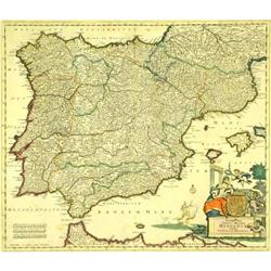 Accuratissima Totius Regni Hispaniae Tabula #980996