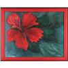 Image 1 : Hibiscus - ORIGINAL Oil on canvas painting #981002