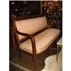Image 1 : French Directoire Period Walnut Settee #981064