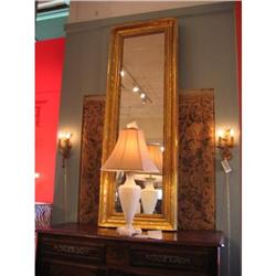 French Louis XVI Style Rectangular Mirror #981068