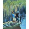 "On fishing" impressionism oil by Glazunova #981265