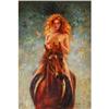 original oil painting, 36x24", Horseback, nude #981402