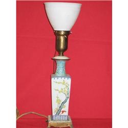 VERY NICE CHINESE EXPORT PORCELAIN LAMP #981467