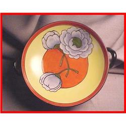 Deco Colorful Noritake China Compote #981519