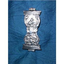 Silver Bible Lock  Pin. #981631