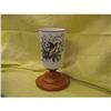 Image 1 : VERY NICE HAND PAINTED OPALINE VASE #983018