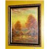 Image 1 : Listed Artist Buzzelli Landscape Oil Painting #983118