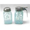 Image 1 : Breakfast Set - Shaker & Syrup in Blue Opal  #987564