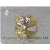 Image 1 : RHJ Bezel set Heart cubic zirconium Stone Ring #987597