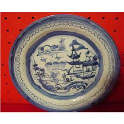 BLUE CANTON DINNER PLATE #987609