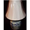 Image 1 : CHINESE EXPORT BLUE AND WHITE LAMP #987613