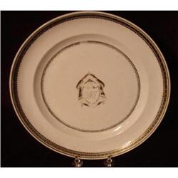 C.1800 CHINESE EXPORT DINNER PLATE FOR THE #987615