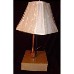 DESK LAMP MADE FROM LAW BOOKS #987616