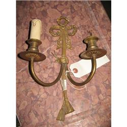 French Bronze Sconce Louis XVI St  c.1920 #987705