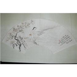 20th Century Chinese Fan Painting #987730