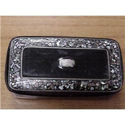 Victorian paper mache mother of pearl inlaid #987748