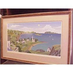 Thomas McKnight, Serigraph, Maine Cove  #987767