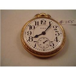 Elgin Pocket Watch Size 16 W/19 Jewels model #987800