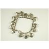 Image 1 :  STERLING  CHARM BRACELET 14  HEART CHARMS #987878