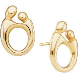 14K Gold EARRINGS  MOTHER w CHILD #987905