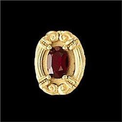  14K GOLD SLIDE GARNET 4 SLIDE BRACELET #987924