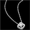 Image 1 : 14k White Gold DIAMOND NECKLACE  #987933