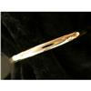 Image 1 : 14K GOLD Bangle BRACELET 3/16 in Wide  #987941
